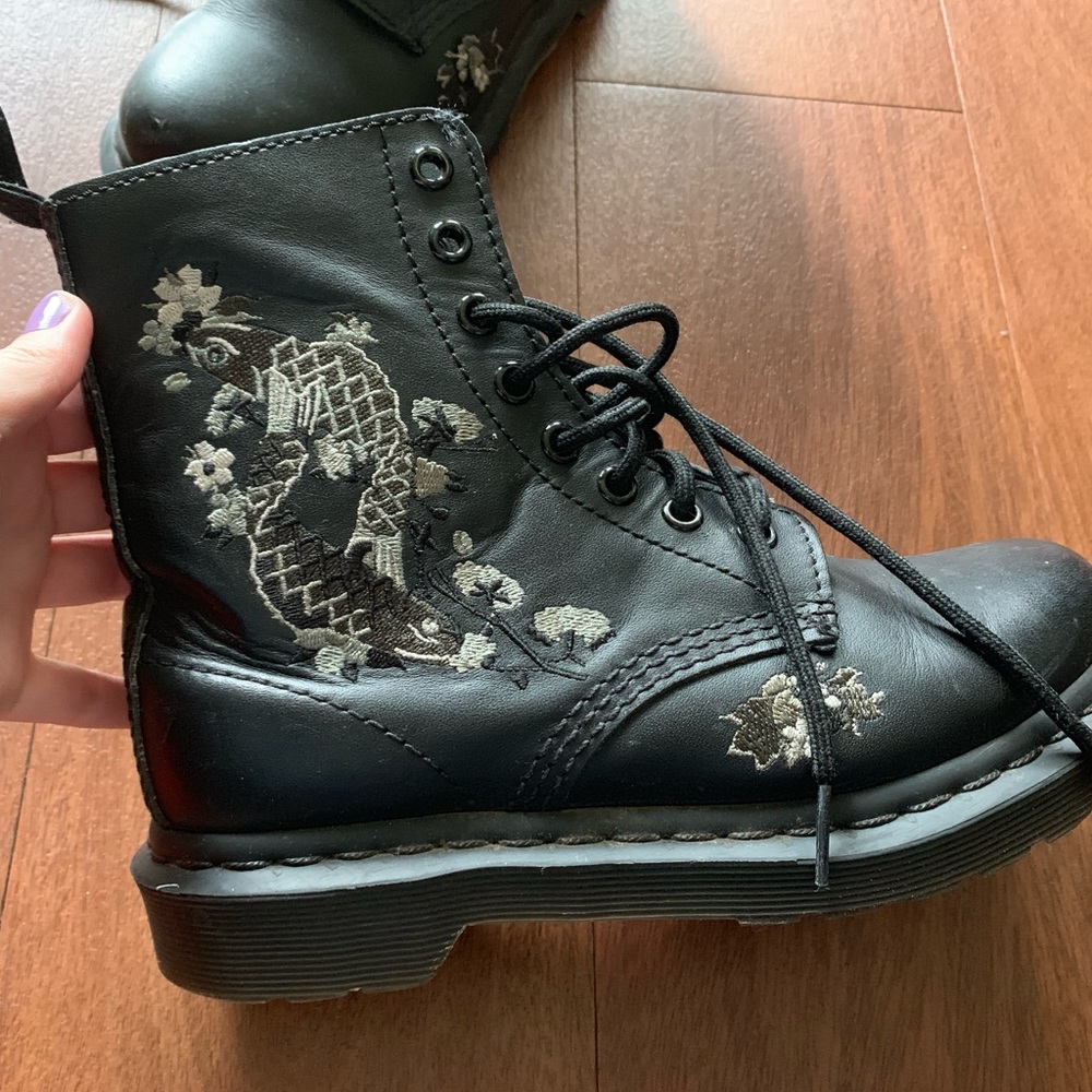 RARE Dr. Marten koi fish boots
